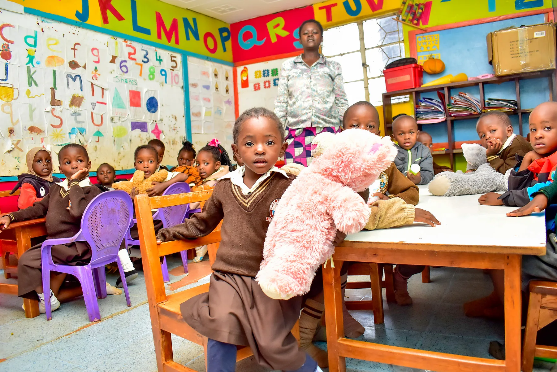 Learners at Vihiga Education City