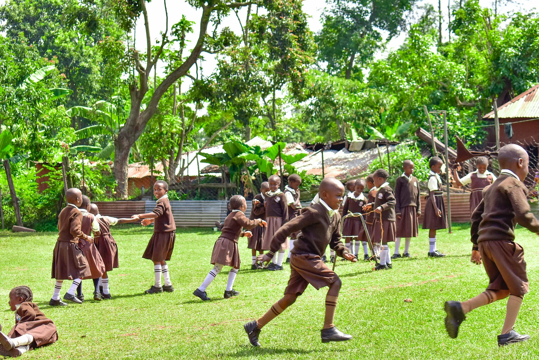 School playing field