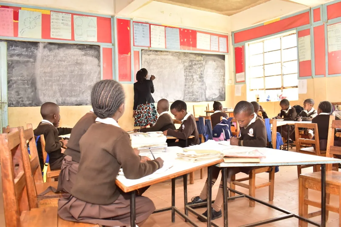 Vihiga Education City classroom